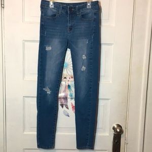 So Mate low rise distressed jegging